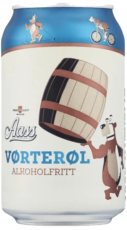 Aass Vørterøl 0,33l boks