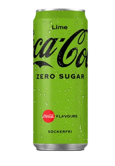 Coca-Cola Lime Uten Sukker 330ml