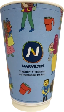 Kaffebeger Narvesen 45cl Tv Aksjonen 2026
