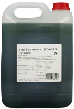 Isdalen Slushessens Surt Godteri 5l Isdalen