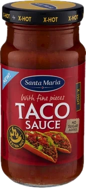 Taco Sauce X-hot 230g Santa Maria