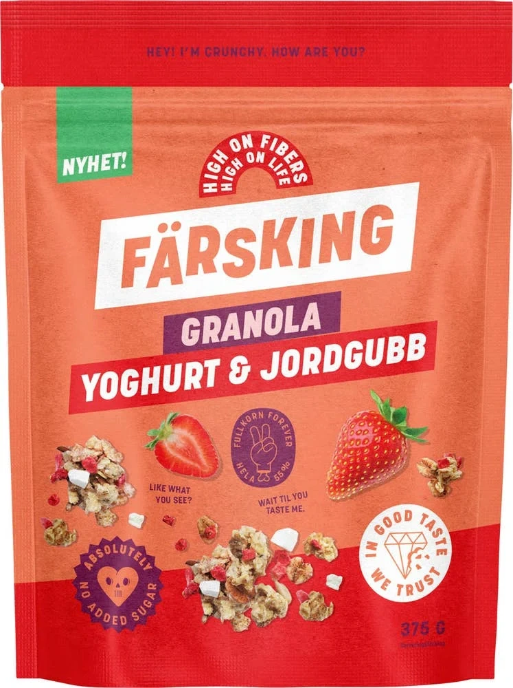 Granola Yoghurt & Jordgubb