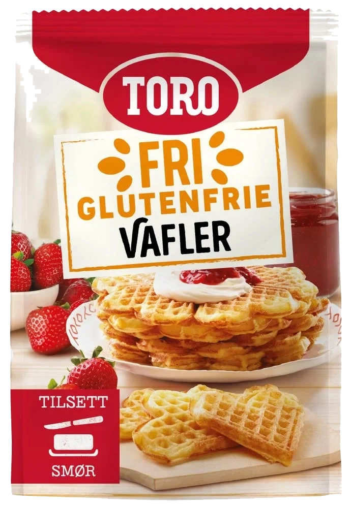 Glutenfri vaffelmiks