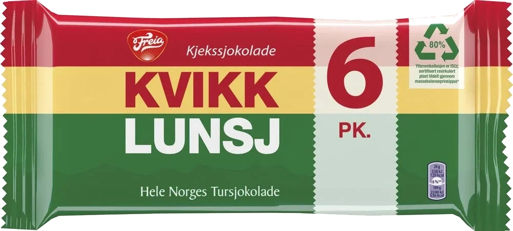 Kvikk Lunsj 6-pk