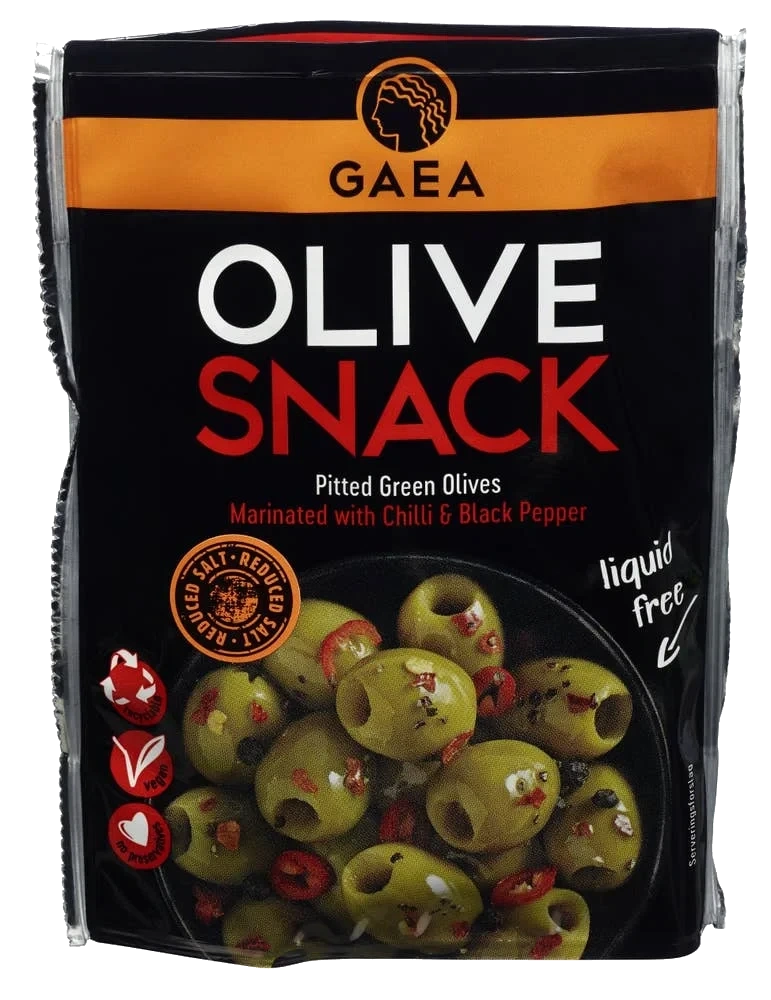 Snackoliven Chilli & Black Pepper