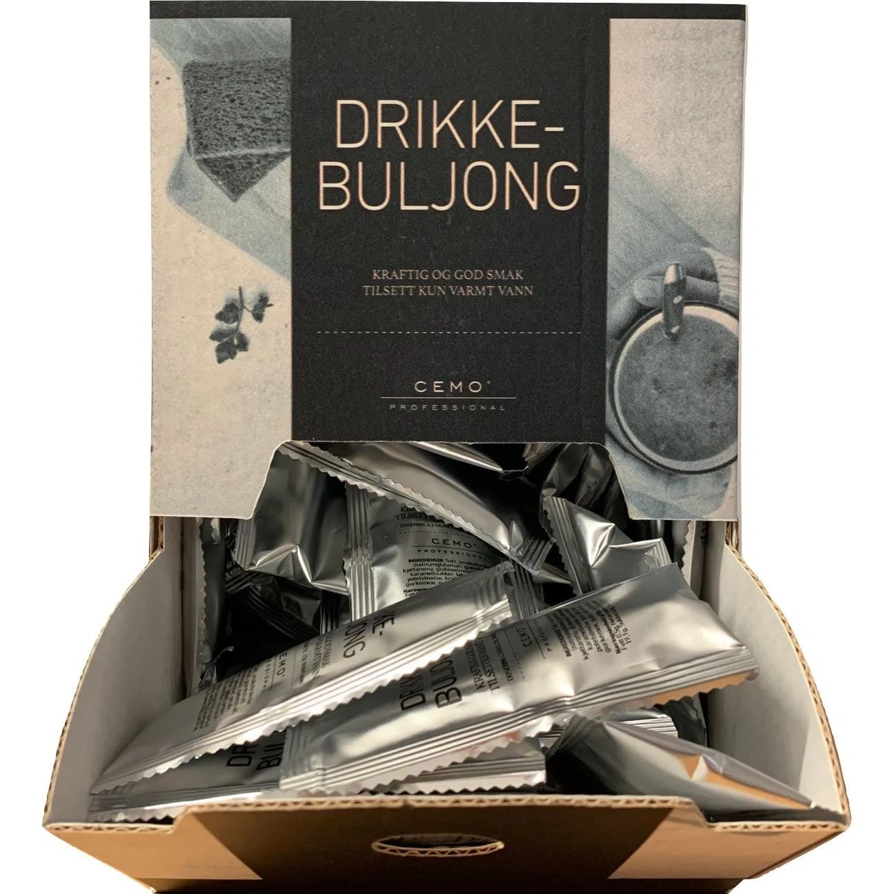 Drikkebuljong Porsjon 100stk