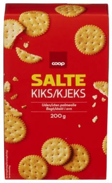 Salted Round Cracker