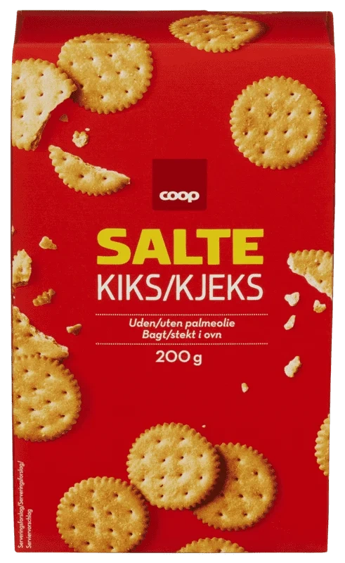 Salted Round Cracker