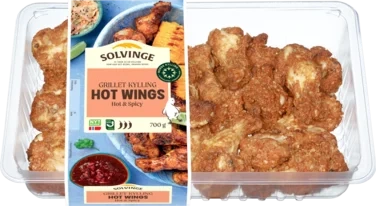 Grillede Kylling Hotwings 700g - Hot&Spicy