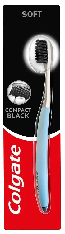 Colgate Compact Black Soft Tannbørste