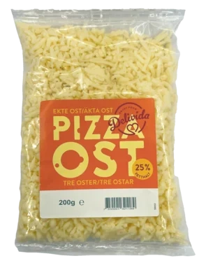 Delivida Revet Pizzaost 200g
