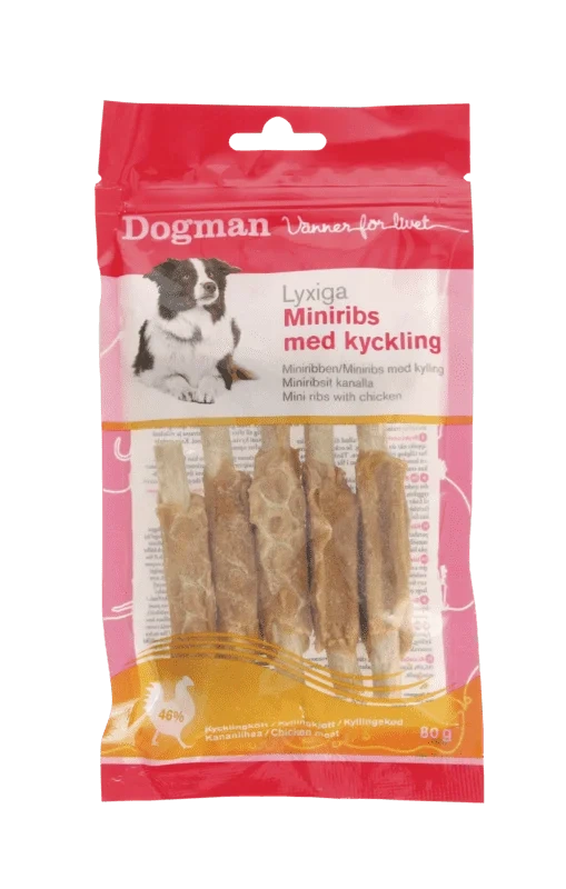 Miniribs med Kyckling 80g