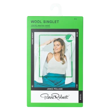 Wool Singlet Ecru S/m