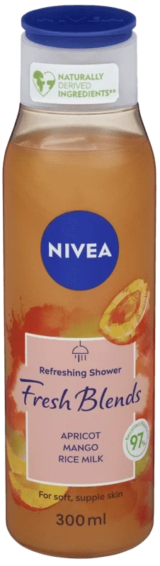 Nivea Shower Fresh Blends Apricot 300ml