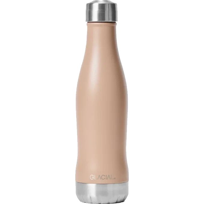 Vattenflaksa Matte Mocha Brown 400ml