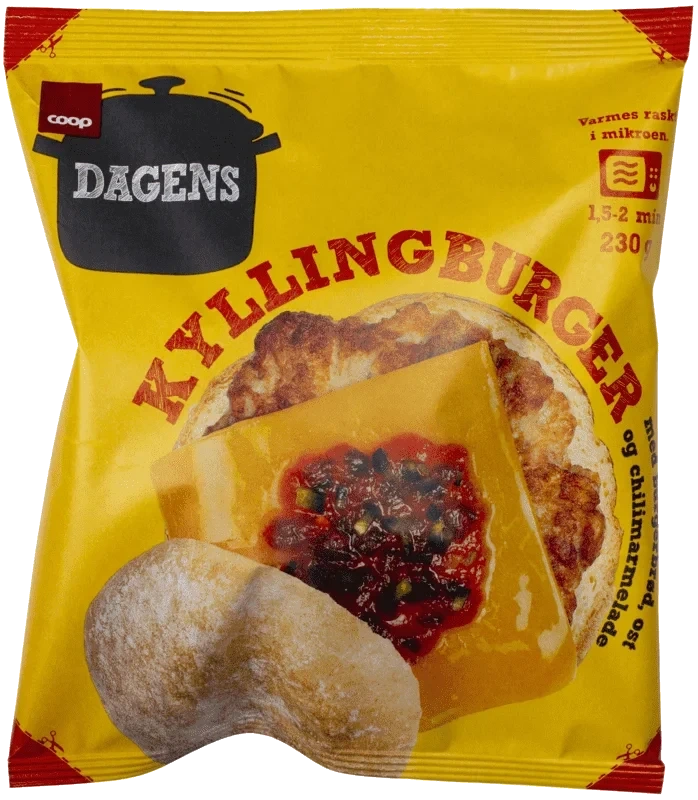 Coop Dagens Kyllingburger 230g