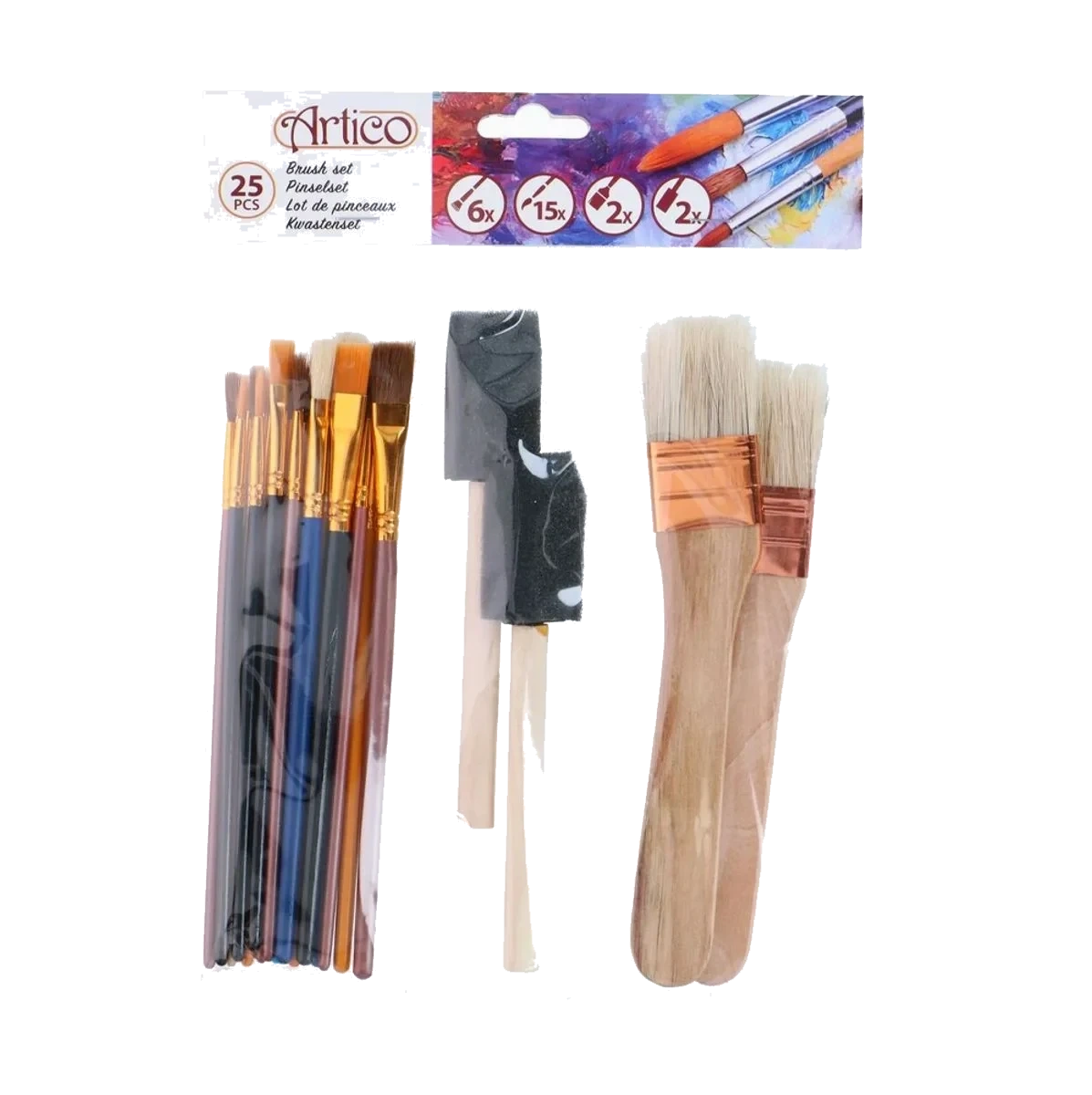 Penselsett 25pk