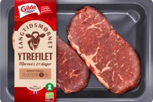 Storfe Ytrefilet L.Mør Skivet Pk