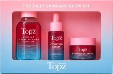 Topz Daily Skincare Glow Kit Gift Set