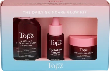 Topz Daily Skincare Glow Kit Gift Set