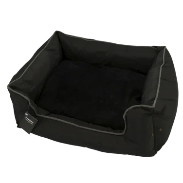 Seng Buddy Rektangulær Svart/grå 60x52x20cm m
