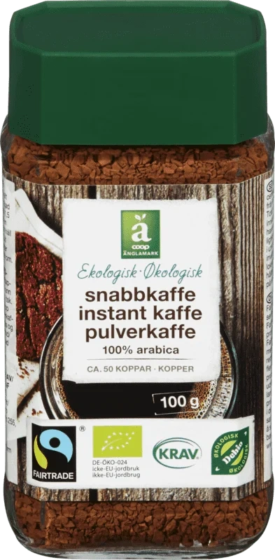 Organic Fairtrade Instant Coffee