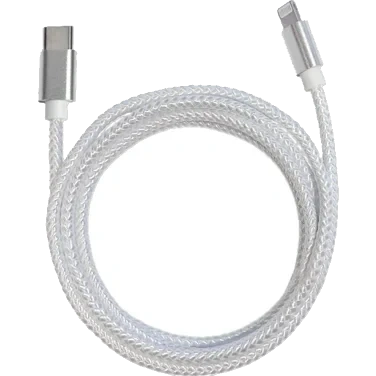 Ladekabel C Til Iphoneplugg 1m Hvit