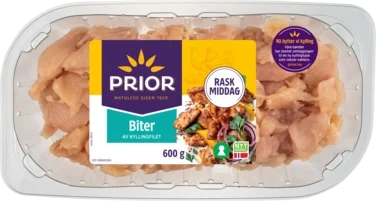 Biter av kyllingfilet 600g