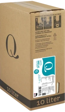 Q Lettmelk 0,5% Fett Bib 10l