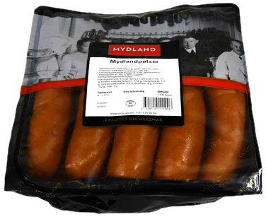 Mydlandpølser 1100g Mydland