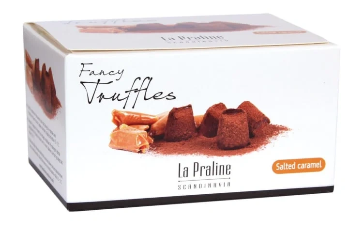 La Praline Trøfler med Saltkaramell 200g