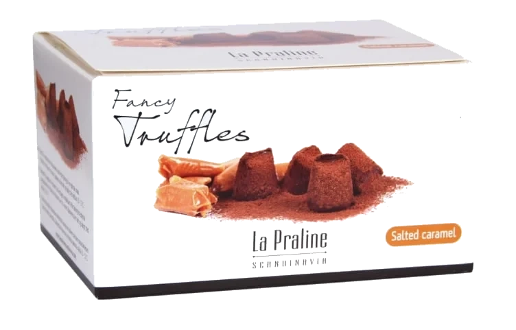 La Praline Trøfler med Saltkaramell 200g