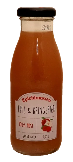 Eple/Bringebærmost 250ml