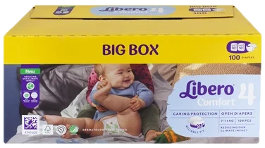 Libero Comfort Bigbox str 4 100stk