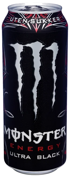 Monster Ultra Black 500ml bx