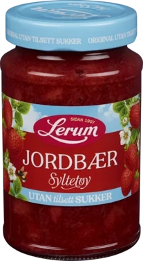 Jordbærsyltetøy Original Utan Tilsett Sukker 425g