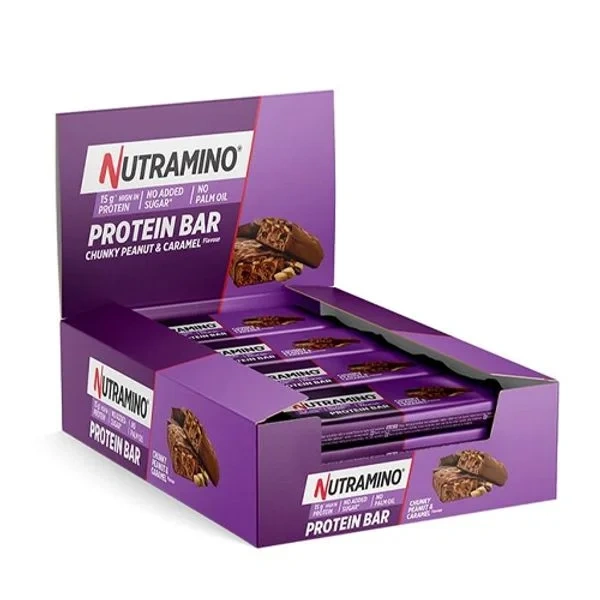 Protein Bar Chunky Peanut and Caramel (Kartong 12 x 55g)
