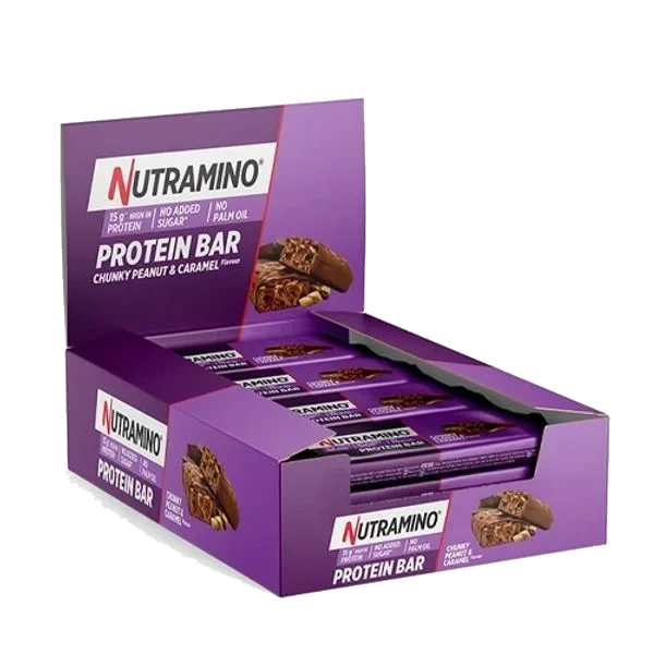 Protein Bar Chunky Peanut and Caramel (Kartong 12 x 55g)