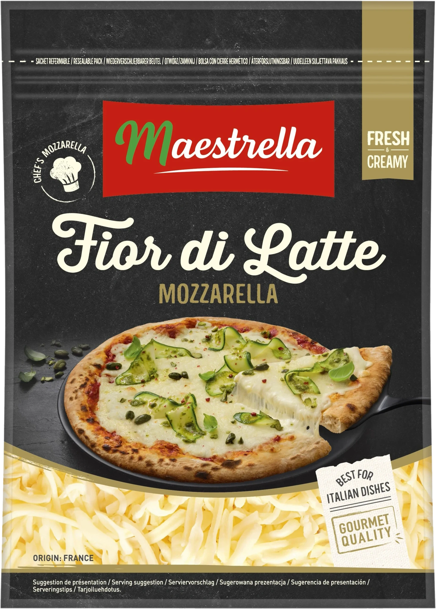 Mozzarella Fior di Latte Riven