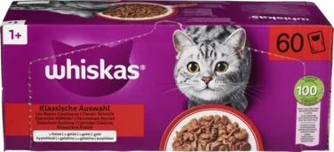 Whiskas 1+ Classic 60x85g