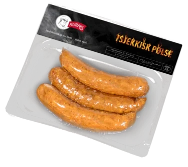 Tsjekkisk Pølse 300gr Kuraas