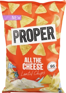 Linsechips Cheese 85g Proper