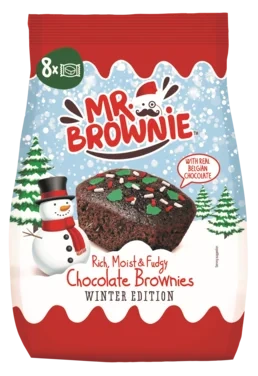 Mr Brownie Chocolate Christmas Brownie 200g