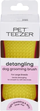 Pet Teezer Detangling & Grooming Pink & Yellow