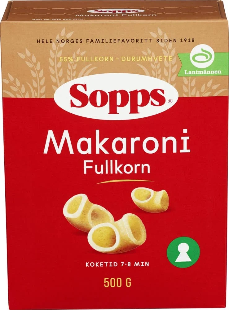 Makaroni fullkorn
