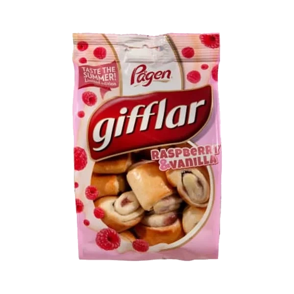Gifflar Bringebær&Vanilje 260g Pågen
