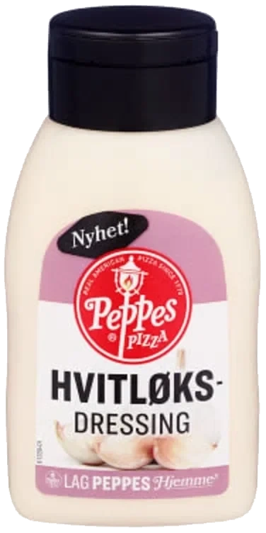 Hvitløksdressing 200g Peppes