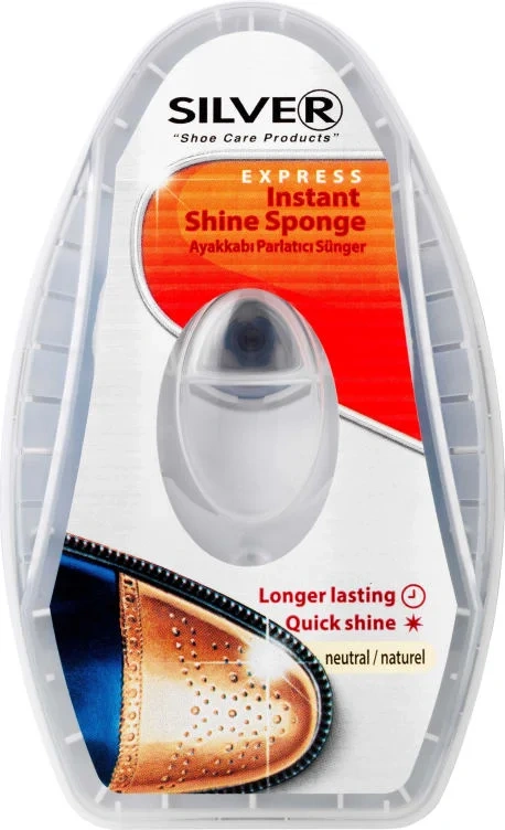 Skosvamp Express Neutral 6ml Silver