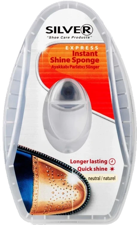 Skosvamp Express Neutral 6ml Silver
