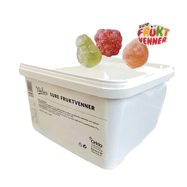 Nidar Sure Fruktvenner 2,3 kg
